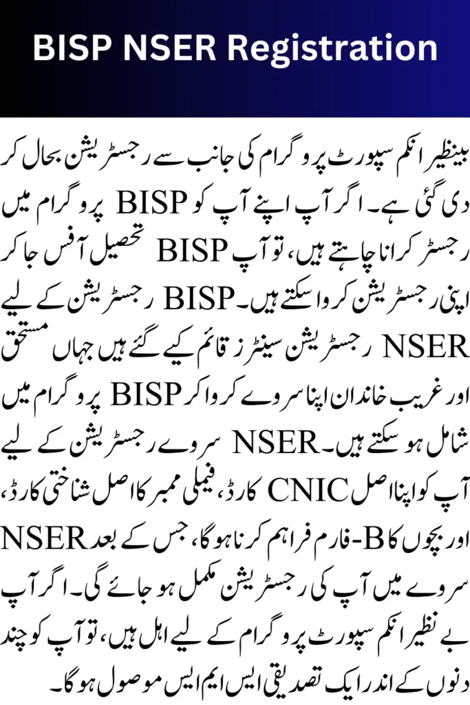 BISP 9000 Payment