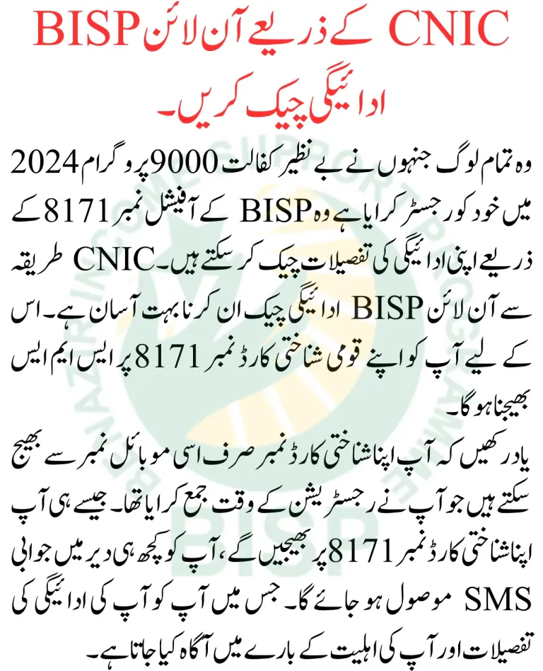 Benazir Taleemi Wazaif Double Payment 9000  For Newbies